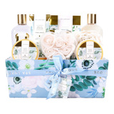 Cesta De Regalo Para Mujer, Kit De Spa Luxetique, 12 Cestas.