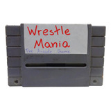 Fita Wrestle Mania The Arcade Game Snes Super Nintendo