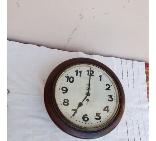 Antiguo Reloj De Pared Junghans Del Correo, A Reparar