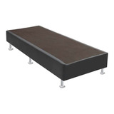 Base Para Cama Box Solteiro Florence L (23x108x198) Cinza