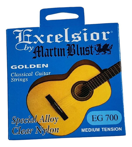 Encordado Guitarra Clasica Martin Blust Eg700 Musicapilar