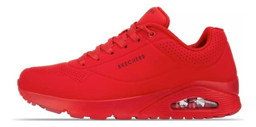 Tenis Skechers Uno En Rojo Para Caballero 52458red