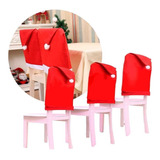 6 Fundas Silla Navidad- Comedor Y Otros Decoracion Navideña