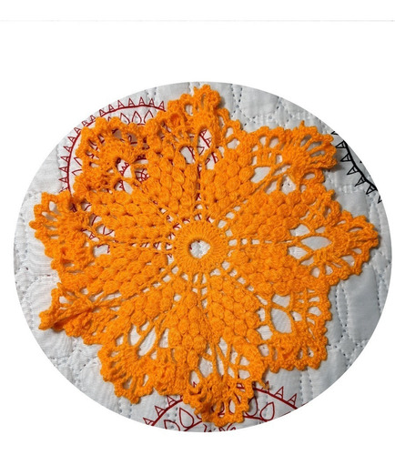 Carpetas Crochet 20 Cm Para Individuales Decoracion 