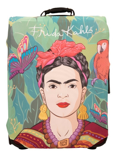 Funda Valija Frida Kahlo Butterfly  Orig. C/diseño Exclusivo