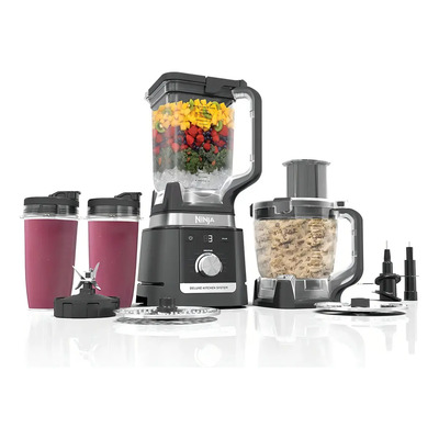Licuadora Ninja Deluxe Co905 Jarra 2.6 L Procesador 2.1 L Color Negro | Meses sin interés