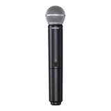 Microfone Shure Blx Blx24/sm58 Dinâmico  Cardioide Preto