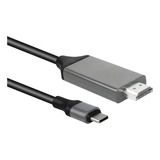 Cabo Usb Tipo-c Para Hdmi Hdtv  2 Metros 4k Fy-787