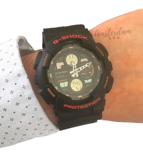 Reloj Casio Hombre G-shock Mod Ga-140  ...amsterdamarg...