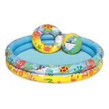 Piscina Inflable Redondo Bestway 51124 137l Multicolor