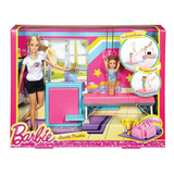 Piruetas De Gimnasta Barbie - Mattel Dmc37