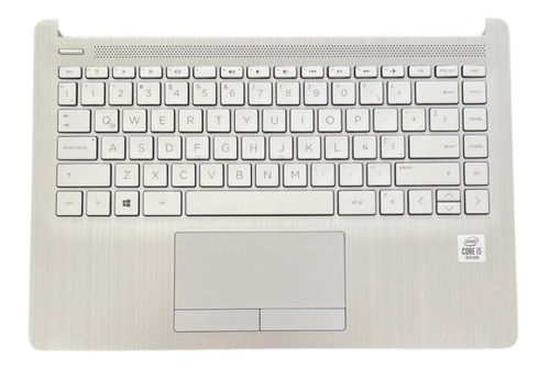 Teclado Hp Pavilion Tapa Mouse Gris 14-cf000 14-cf Original