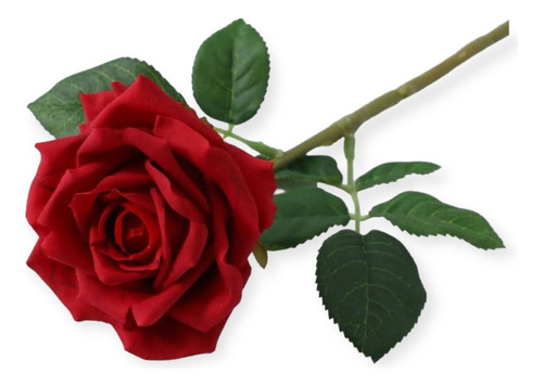 Rosa Artificial Roja Flores Decoración Regalo Amor Rosas
