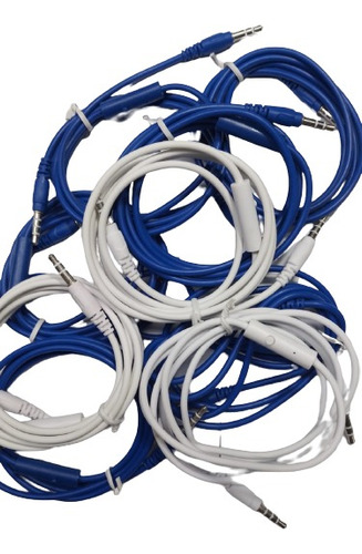 Cable Desmontable C/ Mic P/ Auriculares Repuesto 3,5 R Mejia