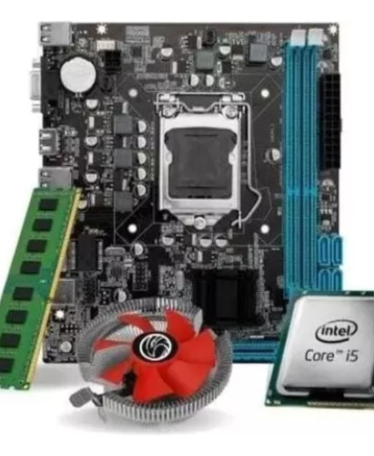 Kit Upgrade Placa Mãe Asus H110m C/ Intel I5 Memória 8 Giga 