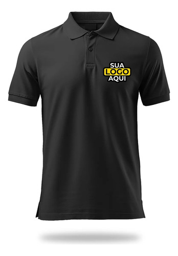 Camisa Polo Uniforme Empresa Logo Unissex Corporativo