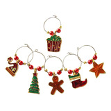 Vidrio Christmas Favors, 6 Unidades