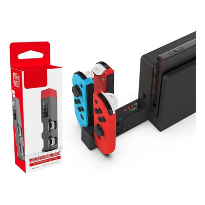 Base Cargador Para Control Joycon Nintendo Switch Y Oled | Meses sin interés