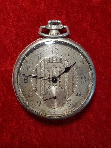 Reloj De Bolsillo Con Segundero Lolo Swiss Made Cod 33018