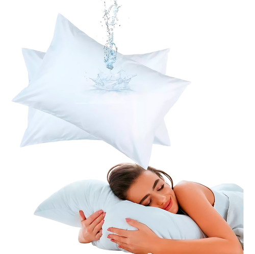 Funda Protectora Para Almohada Impermeable 