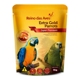 Ração Papagaio, Cacatuas, Araras, Extra Gold Parrots 6kg