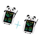 Kit C/2 Lousa Mágica Tablet Infantil Lcd 9 Polegadas Panda 