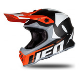 Casco Ufo Plast Motocross Kid Orange