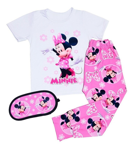 Pijama Conjunto Para Nenas Varios Diseños Con Antifaz