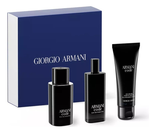 Perfume Armani Code Men 75ml Set Original Fact A