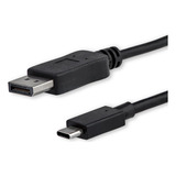 Adaptador De Cable De Video 1,8 M Displayport Usb Tipo C