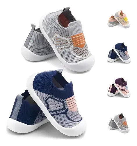 2pc Zapatos Para Bebé Tenis Deportivos Transpirable Suave | MercadoLibre