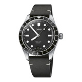 Reloj Oris Divers Sixty-five 01 400 7772 4054-07 5 20 82 Color De La Correa Negro Color Del Fondo Negro