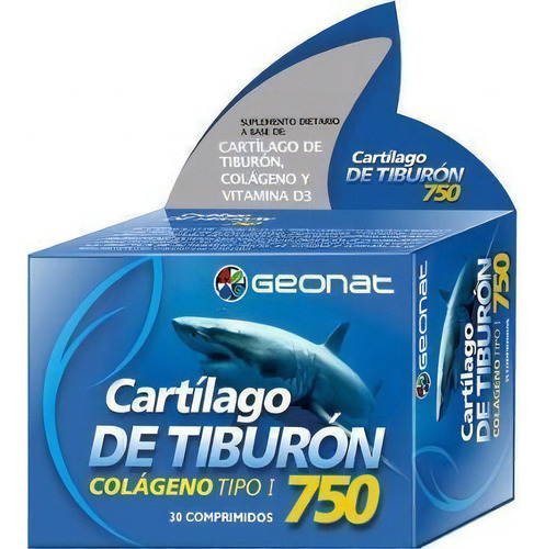 Geonat Cartilago De Tiburon X 30 Comp. Sabor No