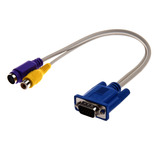 Adaptador De Cable Vga A S-video/rca