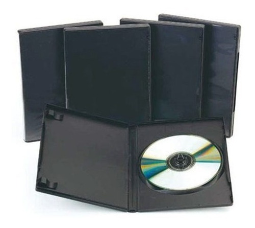 Cajas De 7mm Slim Para Dvd X 100 Unidades