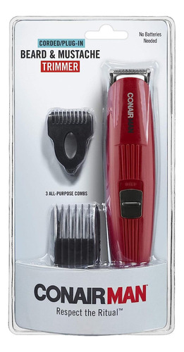 Controlador De Barba De Bigote De Conairman Para Hombres, Ki