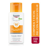 Eucerin Sun Allergy Fps50 Crema Gel 150ml Protector Solar