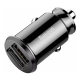 Carregador Celular 12v Veicular Turbo 2 Usb Carro Baseus