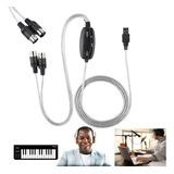 Midi A Usb Cable Convertidor Música Teclado Interfaz Wire