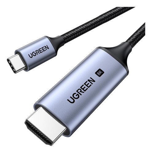 Cabo Usb C P/hdmi Ugreen Macho/macho 8k-60hz 1.5m Preto