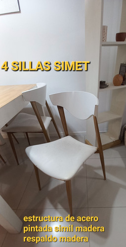 Sillas Simet  Precio X Las 4!!   ** No Hago Envios**