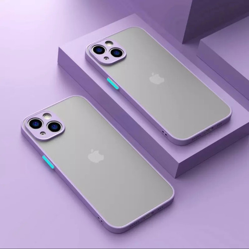 Carcasas Para iPhone Color Matte Premium (todos Los Modelos)