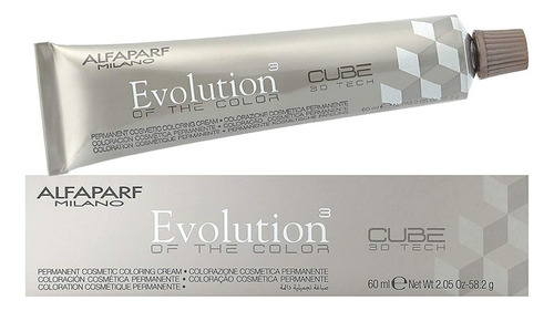 Tintura Alfaparf Evolution X 60ml Cube P/cabello Full