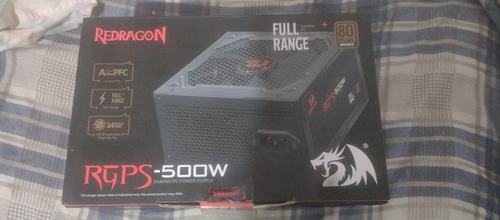 Fuente Para Pc Redragon 500w 80plus Bronze