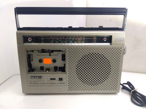 Rádio Fm / Am Sony Gravador Tape K7  Relíquia Sony 