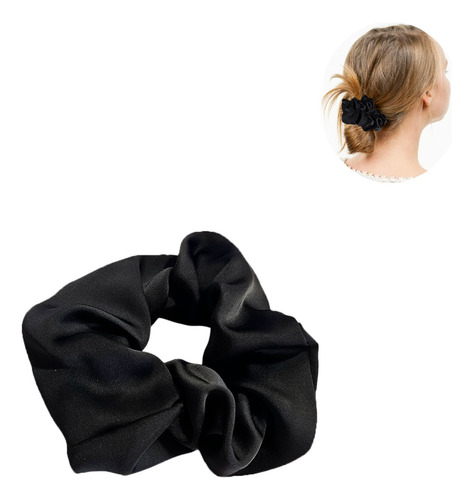 Colitas Scrunchie Pelo Peinado  Liso Suave Accesorio 