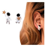 Aretes Moda Mujer Aretes Astronautas