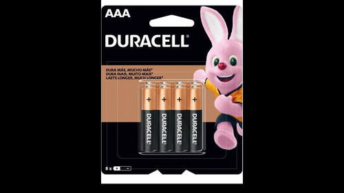 Duracell Pila Alcalina Blíster Aaa X8