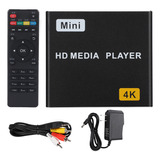 Home Media Player Us Plug 100-240v 4k Full Hd Digital Usb S
