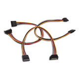 Set De 3 Cables De Extension De Alimentacion Sata - 12 In